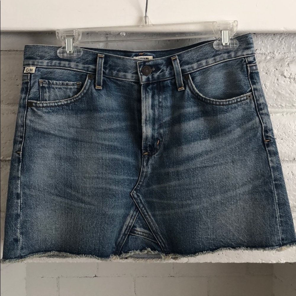 Citizens of Humanity denim skirt